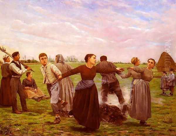 Feu De Fanes (Harvest Fire) - view 1