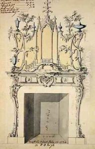 Design for Rococo Chimney Piece 1754