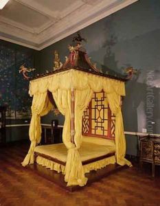 Four Poster Bed in the Chinese style 1750s