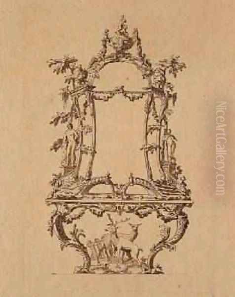 Design for a Console Table 2 - view 1