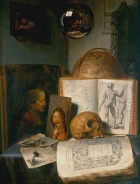 Vanitas Still-Life with a Skull 1635-40 - view 1