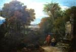 The Flight Into Egypt by Gaspard Dughet