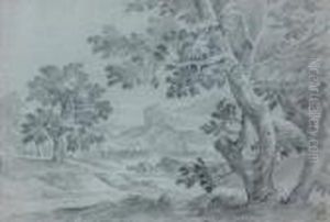 Paysage by Gaspard Dughet