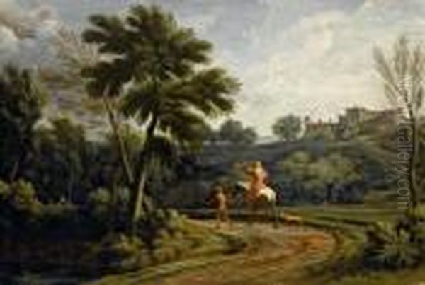 Paesaggio Con Cavaliere - view 1
