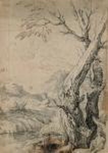 A Landscape With A Man - view 1