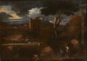 Paysage Au Chateau by Gaspard Dughet