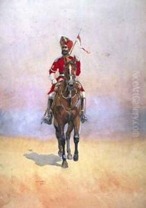 Governors Bodyguard Bomba Musalman Rajput by Alfred Crowdy Lovett