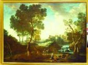 Classical Italian Landscape by Gaspard Dughet