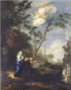Landscape With The Flight Into Egypt by Gaspard Dughet