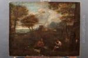 Mercurio Ed Argo In Paesaggio Laziale Mercurio Ed Argo In Paesaggio Laziale