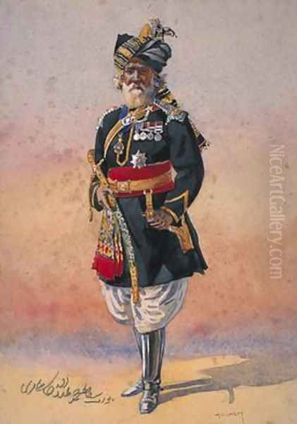 Honorary Native Commandment Nawab Sir Hafiz Muhammad Abdullah Khan - view 1