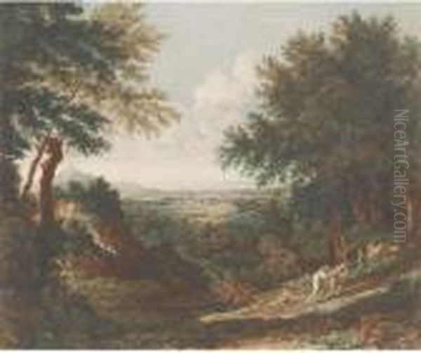 Abraham And Isaac Approaching The Place Of Sacrifice - view 1