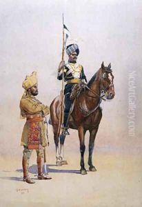 Soldiers of the Mysore Transport Corps by Alfred Crowdy Lovett