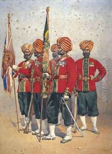 Soldiers of the 15th Ludhiana Sikhs