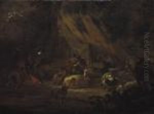 The Annunciation To The Shepherds by Karel Dujardin