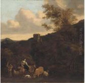 A Maiden Happening Upon A Cattle Drover