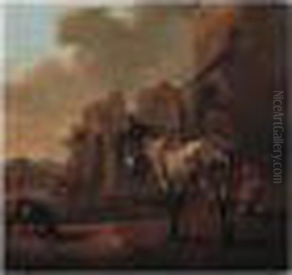 A Landscape With A Donkey - view 1
