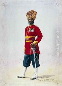 Soldier of the 35th Sikhs Subadar