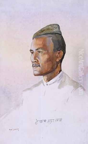 A Khas Gurkha of the 9th Gurkha Rifles - view 1