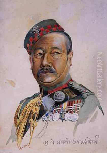 Subadar-Major Gurung Gurkha - view 1