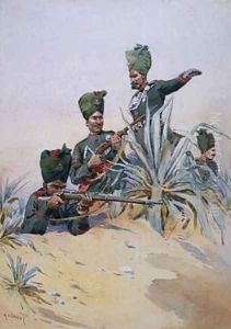 Soldiers of the 125th Napiers Rifles by Alfred Crowdy Lovett