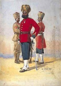Soldiers of the 1st and 3rd Brahmans Subadar Soldiers of the 1st and 3rd Brahmans Subadar
