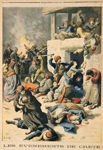 Events of Crete from Le Petit Journal