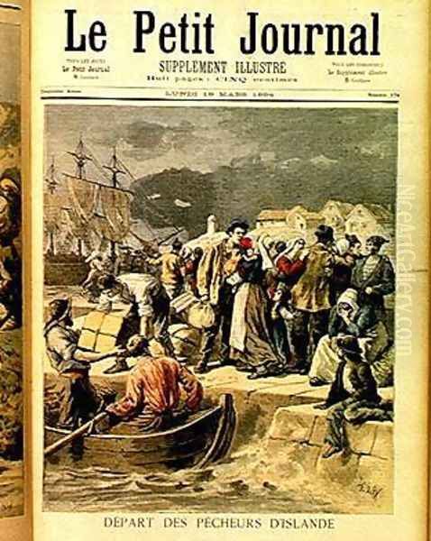 Departure of the Icelandic Fishermen - view 1