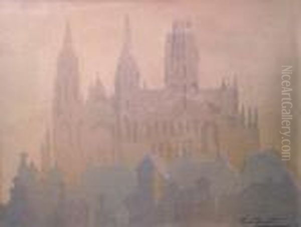 L'abbatiale De Saint-ouen - view 1