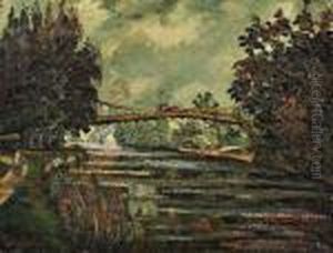 Le Pont Dans Un Jardin Public