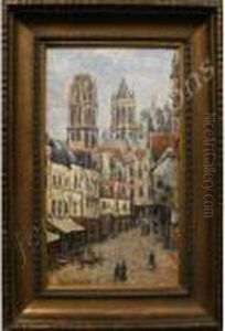 Rue De L'epicerie, Rouen by Pierre Dumont
