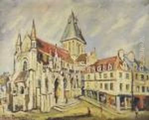 La Cathedrale Saint Pierre De Falaise by Pierre Dumont