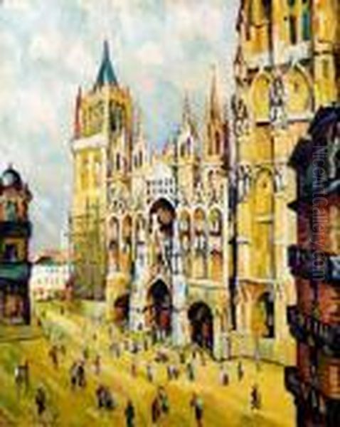 Vue De La Cathedrale De Rouen - view 1