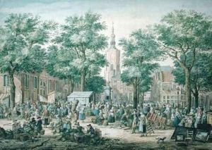 Market in The Hague