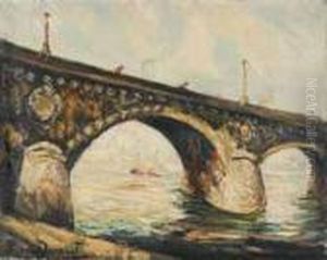 Le Pont De Bronze A Bordeaux by Pierre Dumont