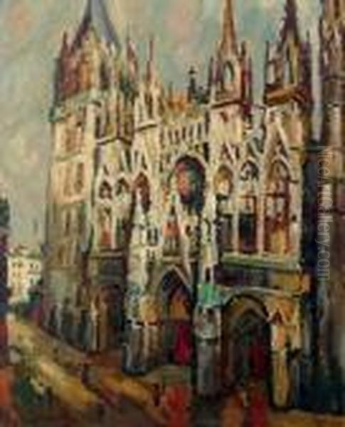 La Cathadrale De Rouen - view 1