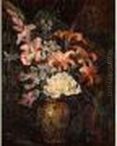 Grand Bouquet De Fleurs by Pierre Dumont
