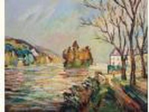 La Seine A L'ouest De Vernon