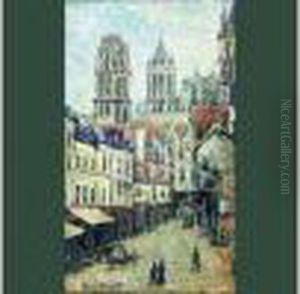 Rue De L'epicerie, Rouen by Pierre Dumont