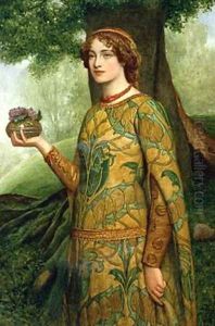 Violets by James Dromgole Linton