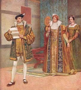 The Admonition 1885 by James Dromgole Linton