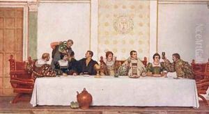 The Wedding Feast by James Dromgole Linton