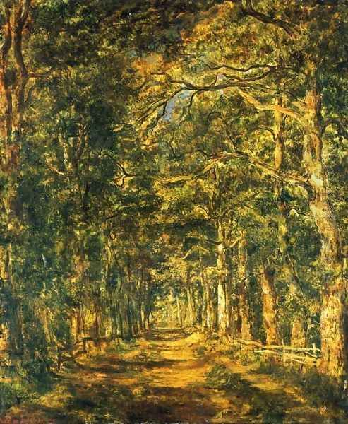 Path amog the Trees at Souliers - view 1