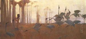Spirit of the Plains by Sydney Long