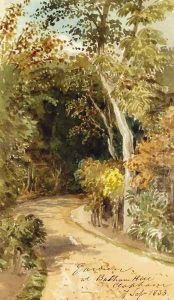 Study of Trees in South-West London by Thomas Lindsay