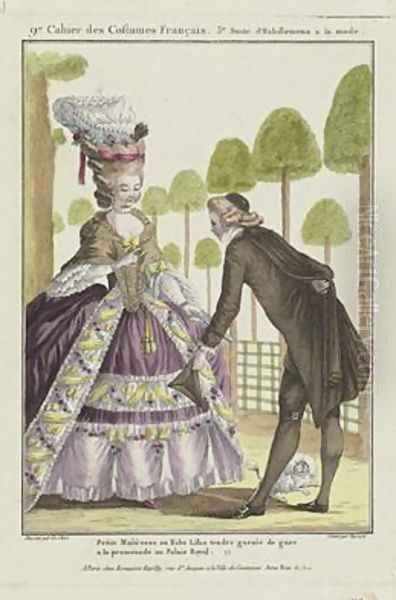 Woman in a Lilac Dress - view 1