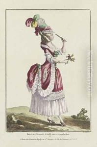 A Polonaise Dress by Pierre Thomas Le Clerc