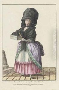 Seller of Fashions by Pierre Thomas Le Clerc
