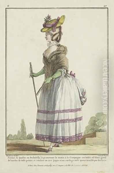 Woman of Quality in Deshabille - view 1