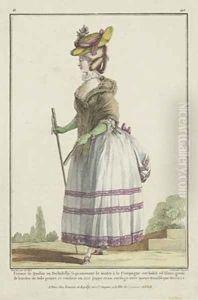 Woman of Quality in Deshabille by Pierre Thomas Le Clerc